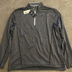 CUTTER & BUCK Grey Quarter Zip (XL)